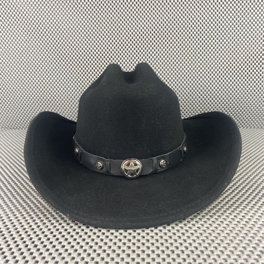 Cody James Sidekick Felt Cowboy Hat Youth Small Black Western